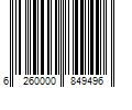 Barcode Image for UPC code 6260000849496