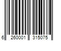 Barcode Image for UPC code 6260001315075