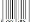 Barcode Image for UPC code 6260001339927