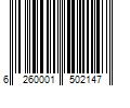 Barcode Image for UPC code 6260001502147