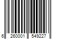 Barcode Image for UPC code 6260001549227