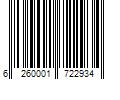 Barcode Image for UPC code 6260001722934