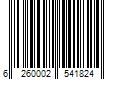 Barcode Image for UPC code 6260002541824