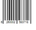 Barcode Image for UPC code 6260002583718