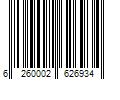 Barcode Image for UPC code 6260002626934