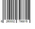 Barcode Image for UPC code 6260002798815