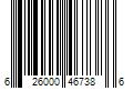 Barcode Image for UPC code 626000467386