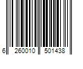 Barcode Image for UPC code 6260010501438