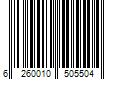 Barcode Image for UPC code 6260010505504