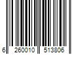 Barcode Image for UPC code 6260010513806