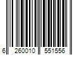 Barcode Image for UPC code 6260010551556