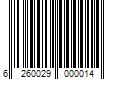 Barcode Image for UPC code 6260029000014