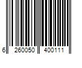 Barcode Image for UPC code 6260050400111