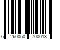 Barcode Image for UPC code 6260050700013