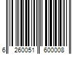 Barcode Image for UPC code 6260051600008