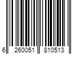 Barcode Image for UPC code 6260051810513