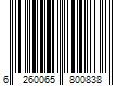 Barcode Image for UPC code 6260065800838