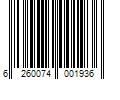 Barcode Image for UPC code 6260074001936