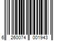 Barcode Image for UPC code 6260074001943