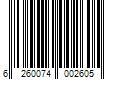 Barcode Image for UPC code 6260074002605