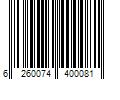 Barcode Image for UPC code 6260074400081