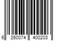 Barcode Image for UPC code 6260074400203