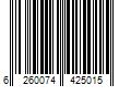 Barcode Image for UPC code 6260074425015