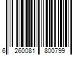 Barcode Image for UPC code 6260081800799