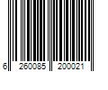 Barcode Image for UPC code 6260085200021