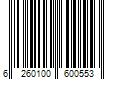 Barcode Image for UPC code 6260100600553