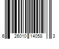 Barcode Image for UPC code 626010140583