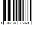 Barcode Image for UPC code 6260108772825