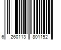 Barcode Image for UPC code 6260113801152