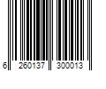 Barcode Image for UPC code 6260137300013