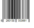 Barcode Image for UPC code 6260138003661