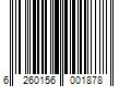 Barcode Image for UPC code 6260156001878