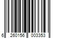 Barcode Image for UPC code 6260156003353