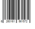 Barcode Image for UPC code 6260161561572