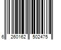 Barcode Image for UPC code 6260162502475