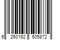 Barcode Image for UPC code 6260162505872