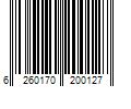 Barcode Image for UPC code 6260170200127