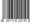 Barcode Image for UPC code 6260170202145