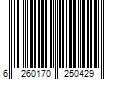 Barcode Image for UPC code 6260170250429