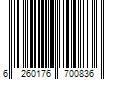 Barcode Image for UPC code 6260176700836