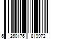 Barcode Image for UPC code 6260176819972