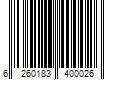 Barcode Image for UPC code 6260183400026