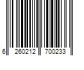 Barcode Image for UPC code 6260212700233