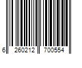 Barcode Image for UPC code 6260212700554