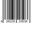 Barcode Image for UPC code 6260235205036