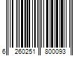 Barcode Image for UPC code 6260251800093